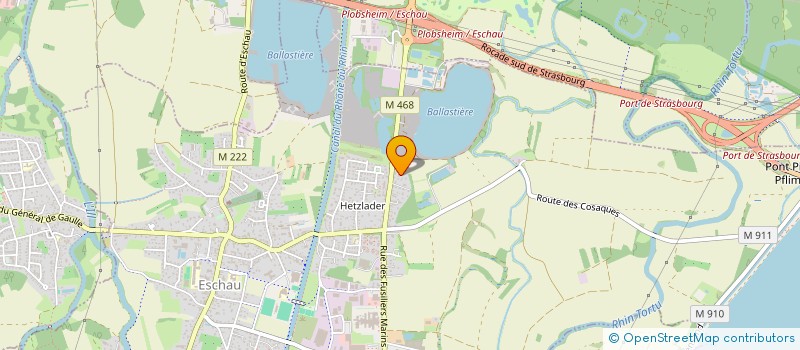 localisation de l'entreprise MONSIEUR FLORICY MOTOI  ESCHAU