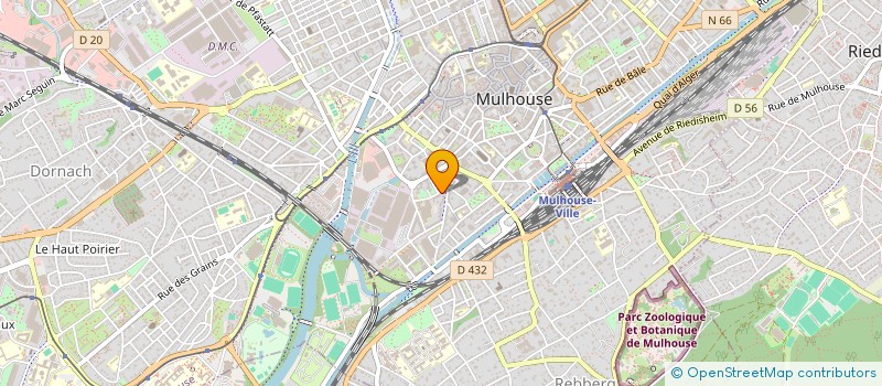 localisation de l'entreprise MONSIEUR FLORIEN SINGOUBRAYADEN  MULHOUSE