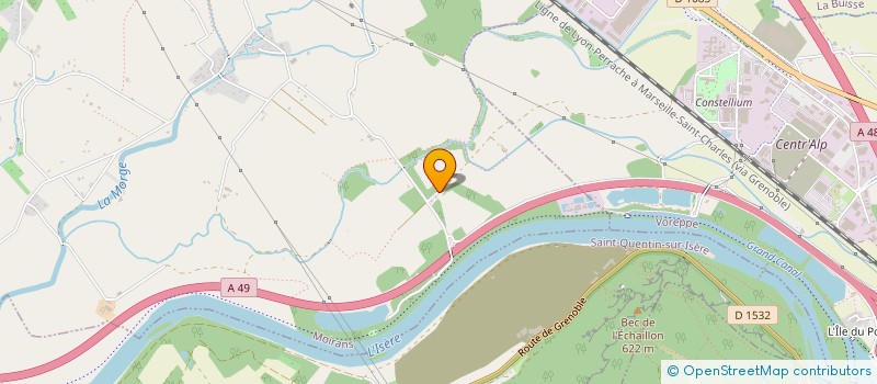 localisation de l'entreprise MONSIEUR FLORIENT MORIN  MOIRANS