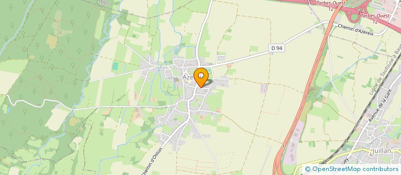 localisation de l'entreprise MONSIEUR FLORIENT PESCADERE  AZEREIX