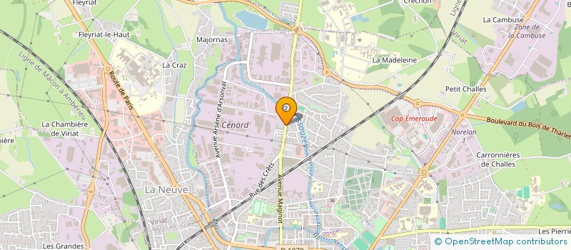 localisation de l'entreprise MONSIEUR FLORIM BEQIRI à BOURG-EN-BRESSE