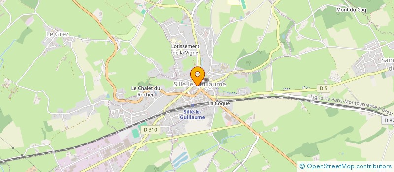 localisation de l'entreprise MONSIEUR FLORIM NISHORI  SILLE-LE-GUILLAUME