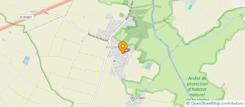 localisation de l'entreprise MONSIEUR FLORIMOND GROS DE BELER  ANGLIERS