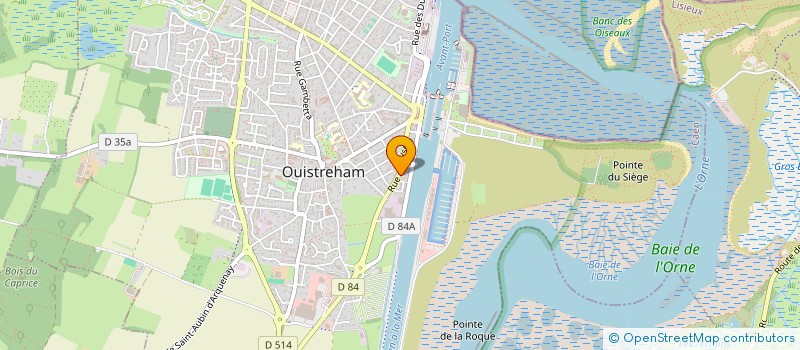 localisation de l'entreprise MONSIEUR FLORIMOND ROBITAILLIE  OUISTREHAM