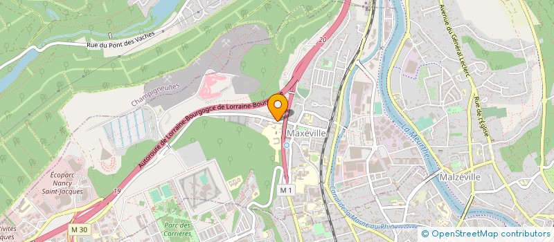 localisation de l'entreprise MONSIEUR FLORIN ACASANDREI  MAXEVILLE