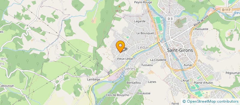 localisation de l'entreprise MONSIEUR FLORIN AIOANEI à SAINT-GIRONS