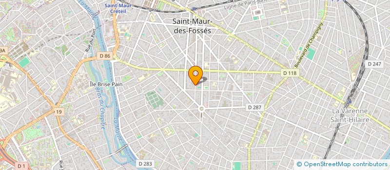 localisation de l'entreprise MONSIEUR FLORIN-ALEXANDRU COLCER à SAINT-MAUR-DES-FOSSES