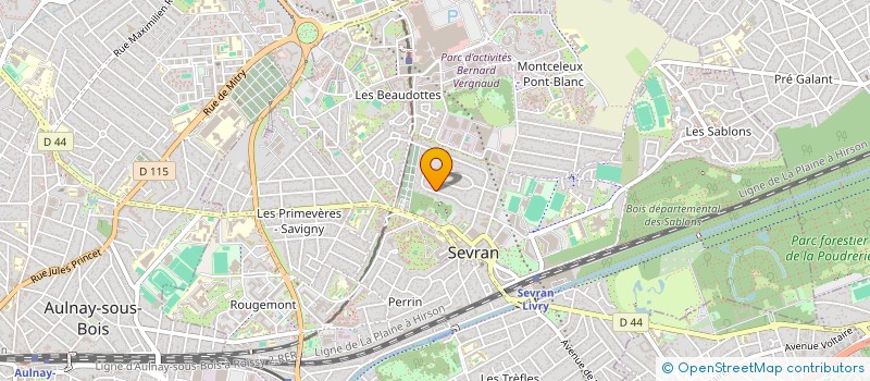 localisation de l'entreprise MONSIEUR FLORIN APETRI à SEVRAN