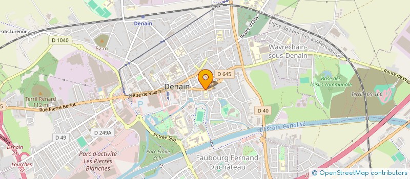 localisation de l'entreprise MONSIEUR FLORIN AVADANEII  DENAIN