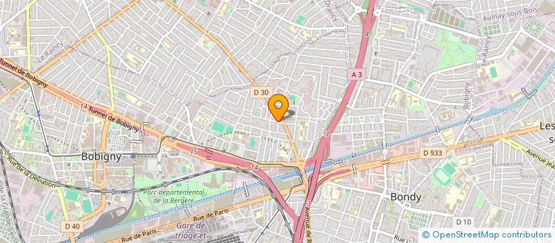 localisation de l'entreprise MONSIEUR FLORIN BOCOCI  BOBIGNY