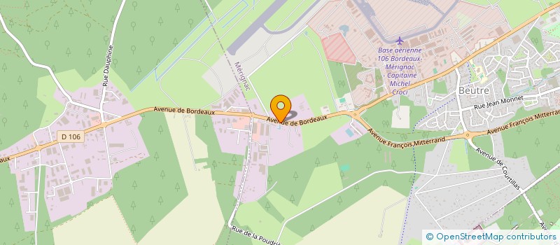 localisation de l'entreprise MONSIEUR FLORIN-BOGDAN GYORI  MERIGNAC