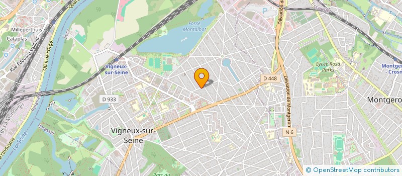 localisation de l'entreprise MONSIEUR FLORIN-BOGDAN PRUNES  VIGNEUX-SUR-SEINE