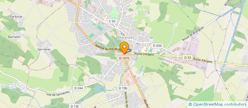 localisation de l'entreprise MONSIEUR FLORIN BOULESCU  MORESTEL