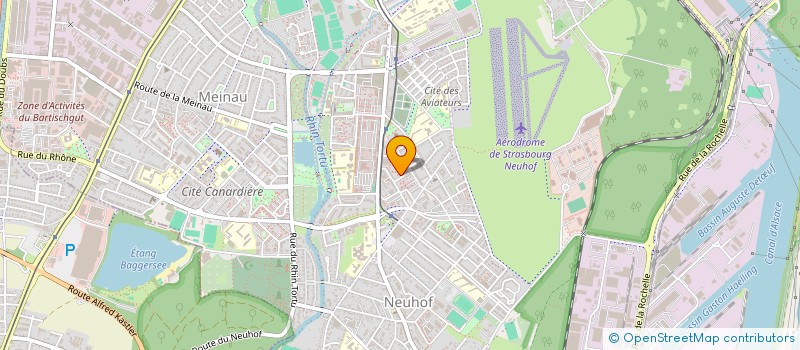 localisation de l'entreprise MONSIEUR FLORIN BUJOR  STRASBOURG