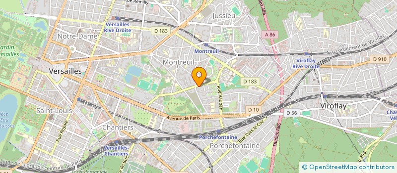 localisation de l'entreprise MONSIEUR FLORIN BULGARU à VERSAILLES