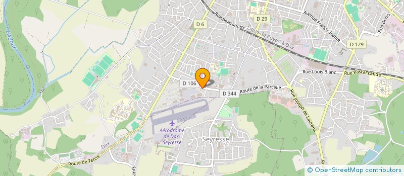 localisation de l'entreprise MONSIEUR FLORIN BURUIANA à DAX