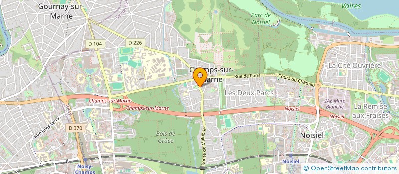 localisation de l'entreprise MONSIEUR FLORIN-CATALIN DUMITRACIUC  CHAMPS-SUR-MARNE