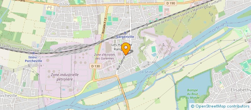 localisation de l'entreprise MONSIEUR FLORIN CATALIN SUBTIRELU  GARGENVILLE