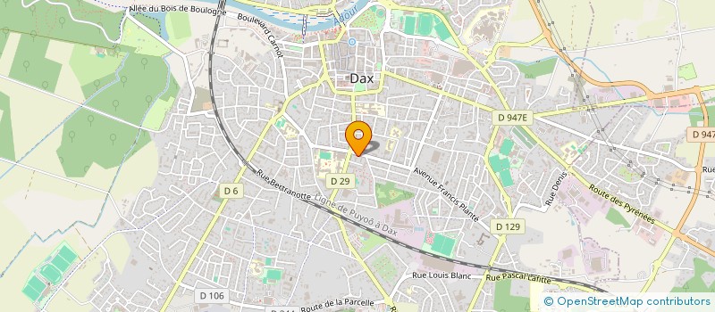 localisation de l'entreprise MONSIEUR FLORIN CINCA à DAX