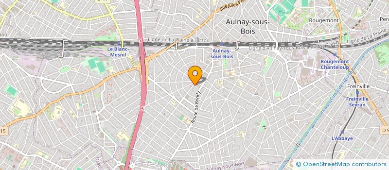 localisation de l'entreprise MONSIEUR FLORIN CIOPEI à AULNAY-SOUS-BOIS