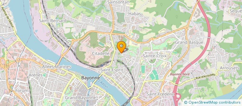 localisation de l'entreprise MONSIEUR FLORIN CIORBA à BAYONNE