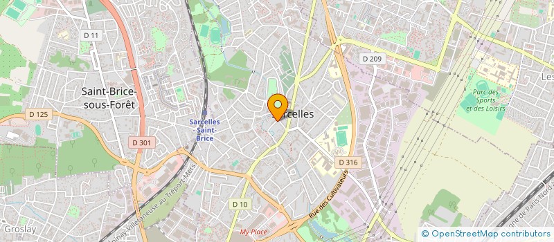 localisation de l'entreprise MONSIEUR FLORIN-CIPRIAN TIMOFTE à SARCELLES