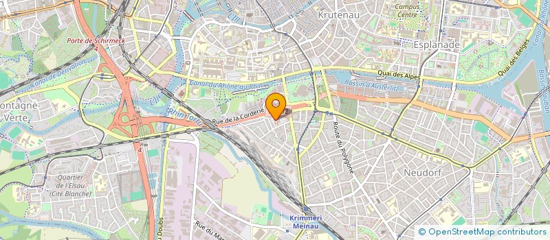 localisation de l'entreprise MONSIEUR FLORIN CIRPACI à STRASBOURG