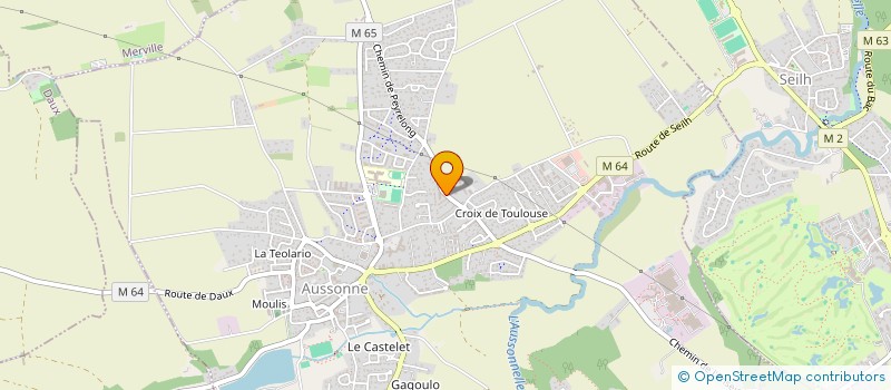 localisation de l'entreprise MONSIEUR FLORIN COBZARU  AUSSONNE