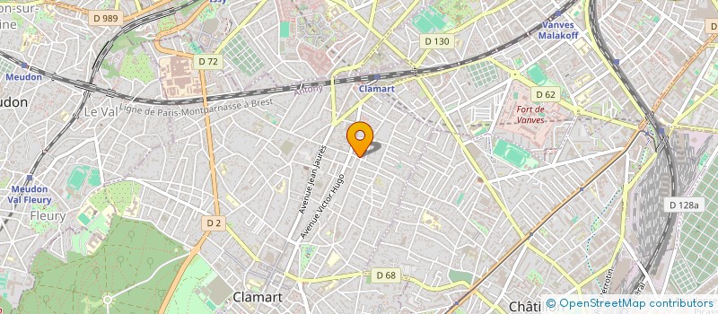 localisation de l'entreprise MONSIEUR FLORIN CODREA à CLAMART