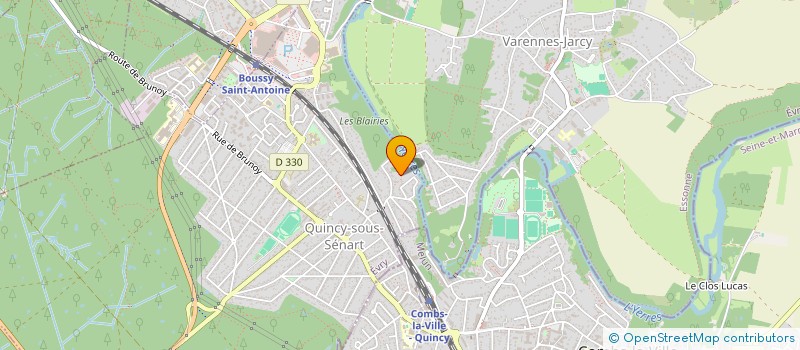 localisation de l'entreprise MONSIEUR FLORIN COSTE  QUINCY-SOUS-SENART