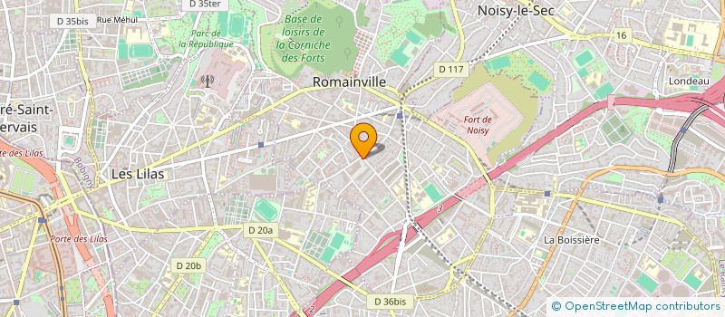 localisation de l'entreprise MONSIEUR FLORIN CRISTE à ROMAINVILLE