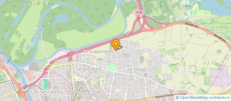 localisation de l'entreprise MONSIEUR FLORIN DUMITRU  VAULX-EN-VELIN