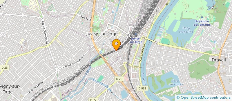 localisation de l'entreprise MONSIEUR FLORIN DUMITRU PETROVICI à JUVISY SUR ORGE