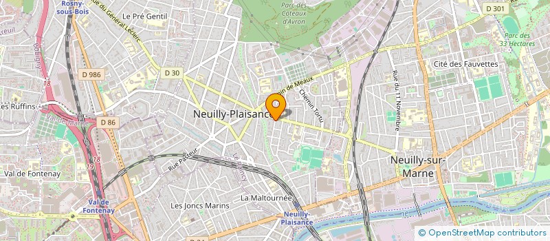 localisation de l'entreprise MONSIEUR FLORIN-EDUARD FRENT  NEUILLY-PLAISANCE