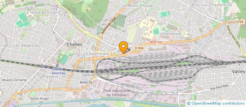 localisation de l'entreprise MONSIEUR FLORIN ENACHE à CHELLES