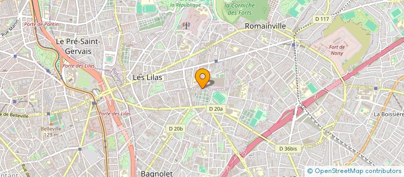 localisation de l'entreprise MONSIEUR FLORIN FRONE à LES LILAS
