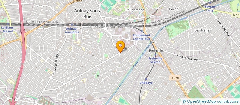 localisation de l'entreprise MONSIEUR FLORIN GHEORGHE à AULNAY-SOUS-BOIS