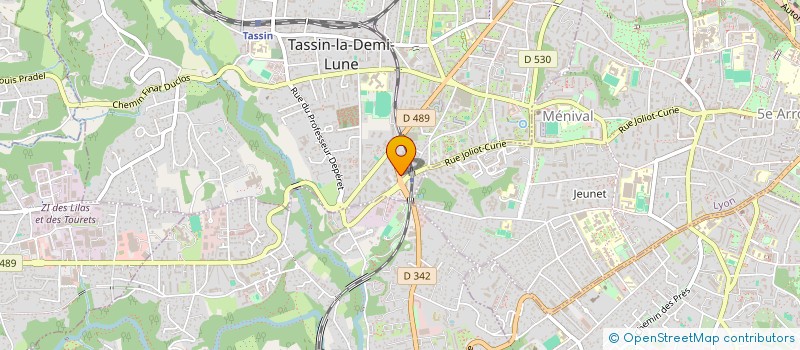 localisation de l'entreprise MONSIEUR FLORIN HORVAT  TASSIN-LA-DEMI-LUNE