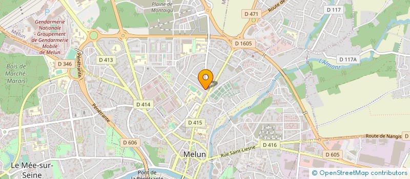 localisation de l'entreprise MONSIEUR FLORIN IOAN FANEA  MELUN