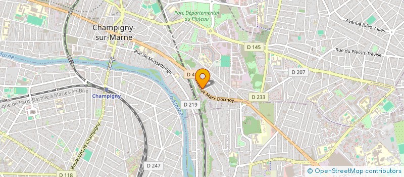 localisation de l'entreprise MONSIEUR FLORIN-IOAN HADAREAN à CHAMPIGNY-SUR-MARNE