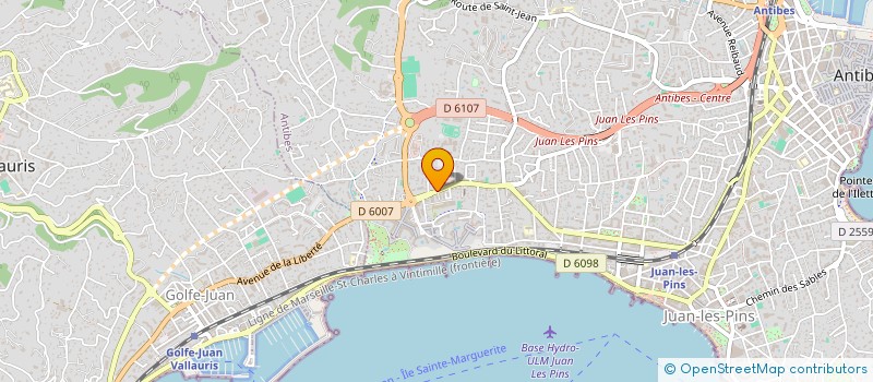 localisation de l'entreprise MONSIEUR FLORIN-ION MILOIU à ANTIBES