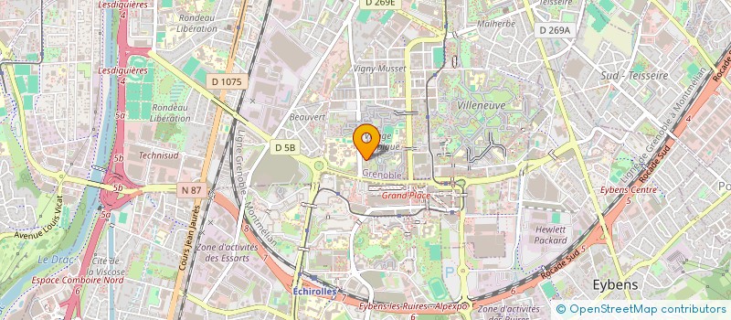 localisation de l'entreprise MONSIEUR FLORIN-IONUT-ADRIAN PARASCHIV  GRENOBLE