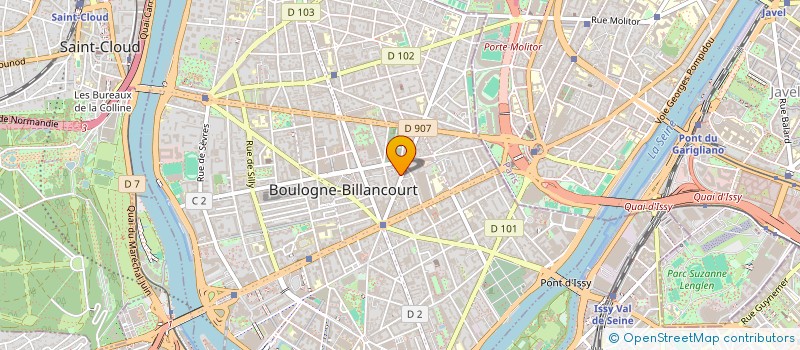 localisation de l'entreprise MONSIEUR FLORIN JERDEA à BOULOGNE-BILLANCOURT