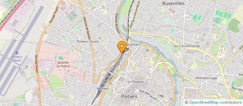 localisation de l'entreprise MONSIEUR FLORIN LACATOS  POITIERS