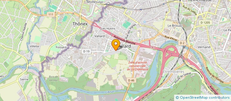 localisation de l'entreprise MONSIEUR FLORIN LIOCHON  GAILLARD