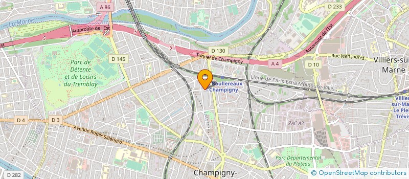 localisation de l'entreprise MONSIEUR FLORIN-MADALIN DINUT- POPESCU à CHAMPIGNY-SUR-MARNE