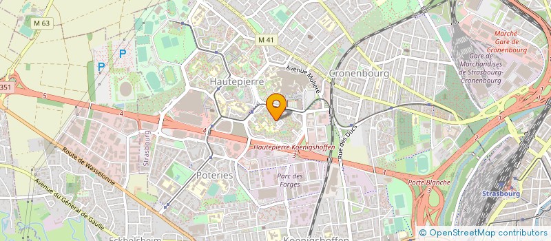 localisation de l'entreprise MONSIEUR FLORIN MARIN à STRASBOURG