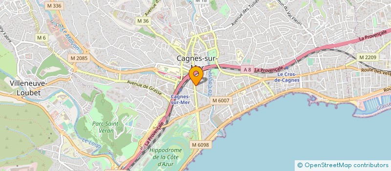 localisation de l'entreprise MONSIEUR FLORIN NEACSU à CAGNES-SUR-MER