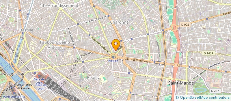 localisation de l'entreprise MONSIEUR FLORIN NEAGU  PARIS