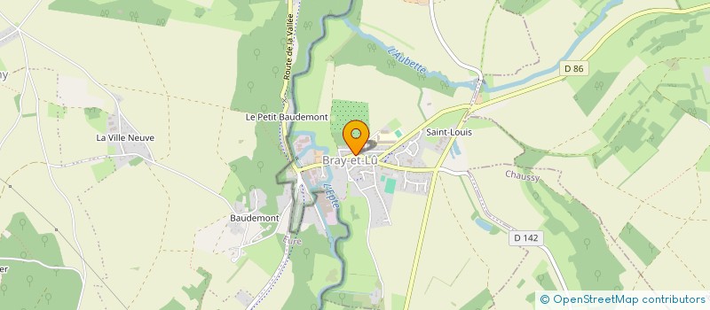 localisation de l'entreprise MONSIEUR FLORIN ODOBASA  BRAY-ET-LU